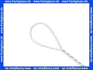 80393205 Buderus Kesselbürste, 20/15 x 30 vierk. x 100mm L: 1000mm, mit biegs. Stiel, Drahtbesatz