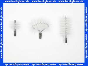 83570082 Buderus Reinigungs-Set GE315,Gr. 105-140 3 Bürsten,2 Stange M10 L=800/1000 mm