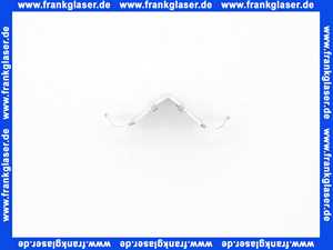 87185707090 Buderus Halteblech für Anlegefühler