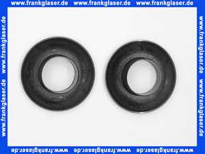 87185732330 Buderus Rosette 1 Zoll schwarz (2x)