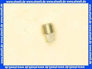 87185754090 Buderus Stopfen DIN2950 291 1/4 Zoll V