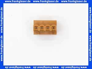 Buderus Anschlussklemme 4-pol U ocker 8718585554