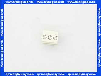 8718585568 Buderus Anschlussklemme steckb 3-pol R5 weiß BUS