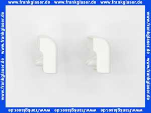 8718593252 Buderus Kunststoffecke zu Heizkörper Abdeckung für TYP 11 / 21 Farbe RAL9016 (2x)