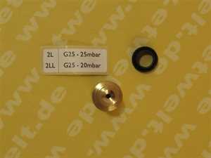 8718601943 Buderus Gasdüse 15kW (G25)