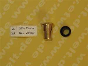 8718601943 Buderus Gasdüse 15kW (G25)