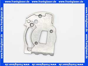 87186601760 Buderus Anschlussplatte