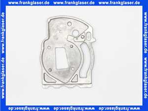 87186601760 Buderus Anschlussplatte