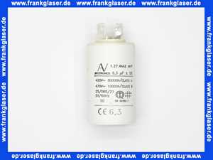87387029230 Buderus Kondensator 6.3uF 470VAC