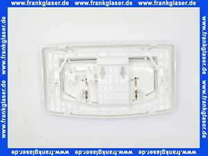 901.00 Burda Betätigungstaste Betätigungsplatte Drückerplatte T901 weiß zu UP Spülkasten K609