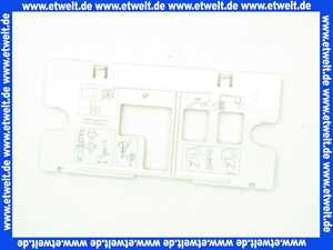 932011 Burda Revisionsplatte zu UP Spülkasten