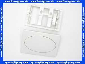 T611 Burda Betätigungsplatte, weiß