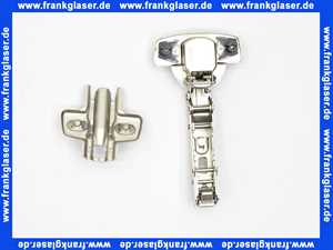 Clivia Türscharnier zu Badmöbel Schranktüre inkl. Montageplatte