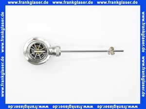 100108 Concept Excenter Ablaufgarnitur 1 1/4 Zoll verchromt mit Exenterstopfen zu Waschtisch- und Bidet- Armaturen