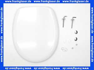 796500102 Concept WC-Sitz Optima Z (2) mit Edelstahlbefestigung fest-fix, antibakteriell, weiss