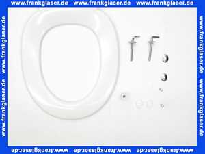 796500102 Concept WC-Sitz Optima Z (2) mit Edelstahlbefestigung fest-fix, antibakteriell, weiss