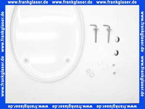 796500102 Concept WC-Sitz Optima Z (2) mit Edelstahlbefestigung fest-fix, antibakteriell, weiss