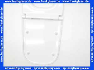 Concept WC-Sitz Optima X, weiss, Softclose für Wand-WC spülrandlos