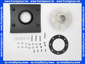 8430352011690 Cosmocell Flanschplatte zu Warmwasserspeicher (Edelstahl) mit 1 1/2 Zoll IG für Elektroheizstäbe 1 1/2 Zoll