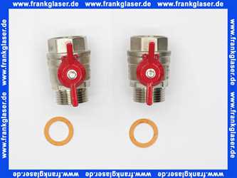 DAIKIN Kugelhahn-Set, ASH3, 2 St./VPE für RMX, 1 IG x 1 AG ESHUTOFVALVEA