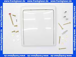 43179 Grohe DAL Abdeckplatte Drückerplatte Betätigungsplatte weiß komplett für UP - WC - Druckspüler