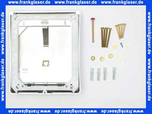 43179 Grohe DAL Abdeckplatte Drückerplatte Betätigungsplatte komplett für UP - WC - Druckspüler matt verchromt