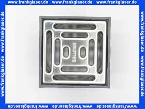 400017 Dallmer Aufsatz E9 100 x 100 mm zu Bodeneinlauf Badablauf