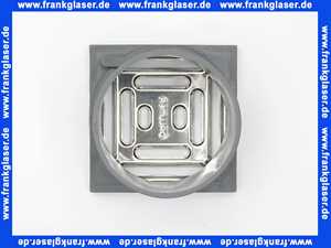 400017 Dallmer Aufsatz E9 100 x 100 mm zu Bodeneinlauf Badablauf