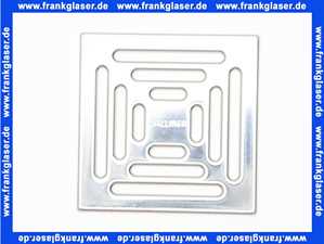 501080 Dallmer Rost E 115, 115 x 115 mm zu Bodenablauf