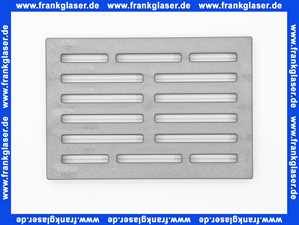 714923 Dallmer Rost zu Kellerablauf 71, grau, 225 x 155 mm