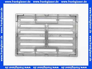 714923 Dallmer Rost zu Kellerablauf 71, grau, 225 x 155 mm