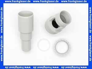 904850218 Dallmer Rohrbelüfter DN40/50 für Abwasserleitung mit Anschlussadapter DN32/DN50