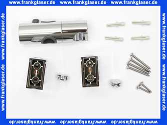 Damixa Rutscher Brausehalter und Befestigungsset zu Brausestange 23923.00