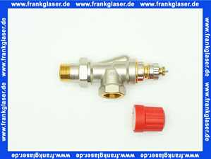 013G0153 Danfoss Ventilgehäuse RA-N 15 R 1/2, UK (Axial), matt vernickelt