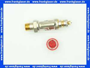 013G0153 Danfoss Ventilgehäuse RA-N 15 R 1/2, UK (Axial), matt vernickelt