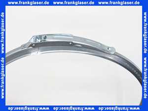 Dehoust Spannring verzinkt für Gartenfass 150-220 Liter Verzinkter Spannring 400 mm zur Befestigung des Deckels am Gartenfass 971373