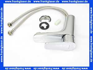 362600543 DerbyTop Einhand-Waschtischbatterie derby mit Ablaufgarnitur verchromt VIGOUR