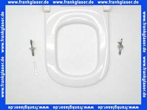 526474 DerbyTop WC-Sitz derby style mit Deckel weiss Scharniere VA mit Absenkautomatik VIG abnehmbar