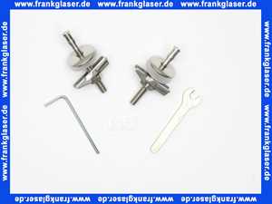 536431 Derbytop Urinal- Deckel Derby abnehmbar mit Edelstahlscharnieren und Absenkautomatik in Weiss VIGOUR