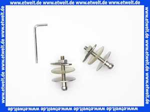 B9530999 Derby Top Edelstahl-Dübelschraube für Urinal-Deckel derby u. white