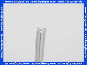 GUME371 Derbytop Dichtungsprofil 2000mm zu Vela 2000 Pendeltür 2-Flügelig