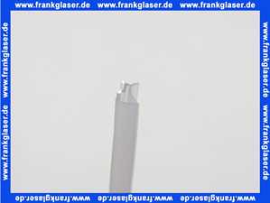 GUME371 Derbytop Dichtungsprofil 2000mm zu Vela 2000 Pendeltür 2-Flügelig