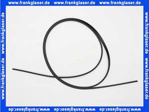 GUML016 DerbyTop Dichtung Magnet Magnetleiste zu Duschabtrennung zu GR2P 1950mm lang Schwarz