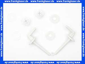 YMWB92300 Kunststoff-Bügelscharnier m.Quick- Schnellbef.-mutter f.WC-Sitz derby/DgG