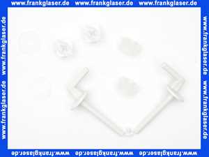 YMWB92300 Kunststoff-Bügelscharnier m.Quick- Schnellbef.-mutter f.WC-Sitz derby/DgG