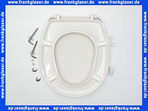 DIANA WC-Sitz mit Deckel und Edelstahlscharnieren in Pergamon 09B204B0302Y