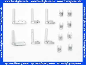 2533868 Gelenke zur V2 FW 3 in silber 1 Satz zu dreiteiliger Badewannenfaltwand