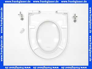 533728 DIANA S100 WC-Sitz mit Take off Edelstahlscharnier weiß
