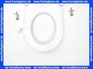 533728 DIANA S100 WC-Sitz mit Take off Edelstahlscharnier weiß