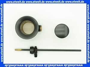 0411010010033 Dornbracht Ablaufgarnitur Ersatzteile 04110100100 schwarz matt